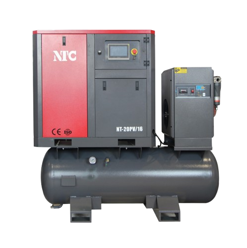 دستگاه کمپرسور هوا اسکرو مدل NT-20PV/16